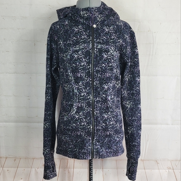 Lululemon Scuba Slim Fit Zip Hoodie II in Rocky Road Sand Dune Size 6 - Picture 1 of 13